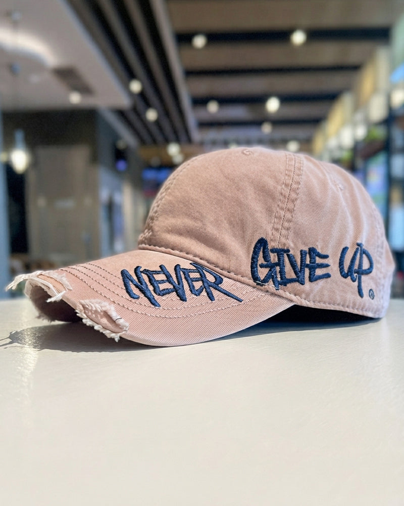 Cool Unisex Distressed Embroidered Hat