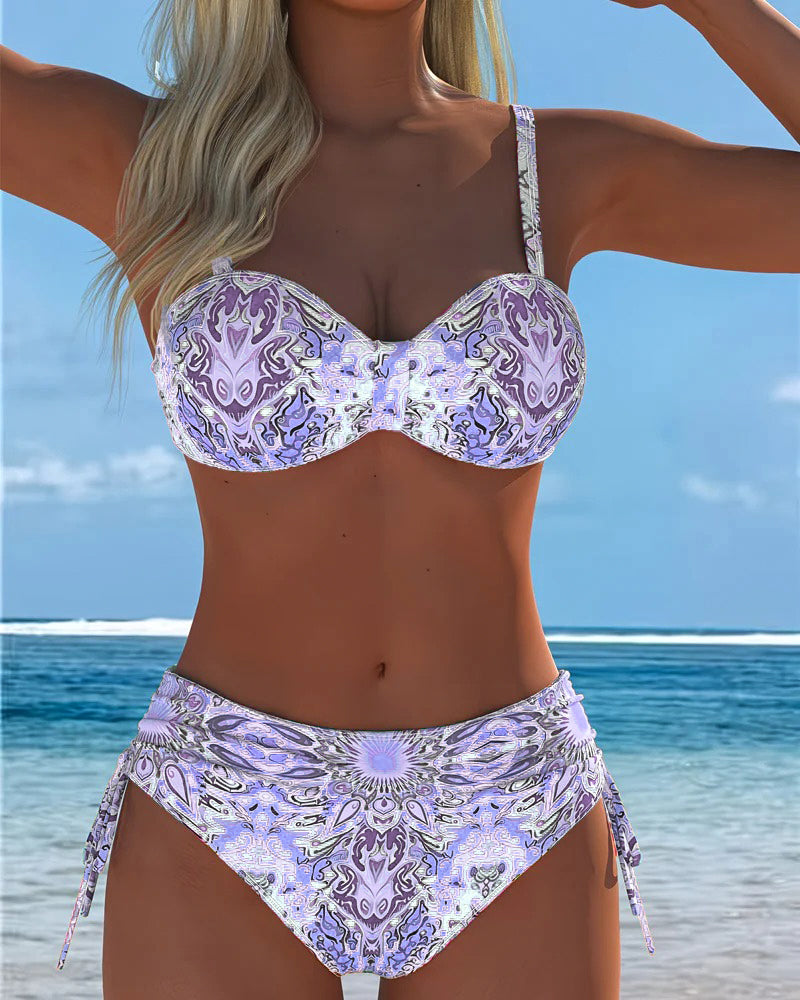 Fashion Sexy Printed Bikini