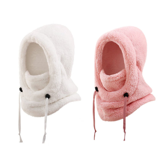 Kids 3-in-1 Fleece Winter Hood
