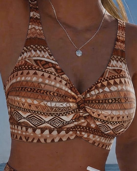 Geometric Two-Piece Bikini