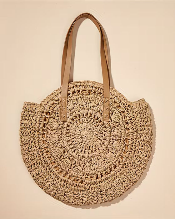 Handwoven Straw Bag
