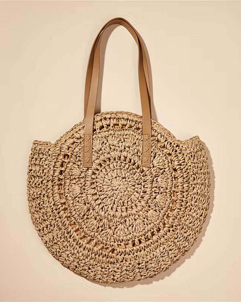 Handwoven Straw Bag