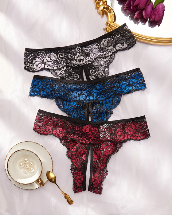 Women's Soft Comfy Breathable Lace Panty For All Seasons