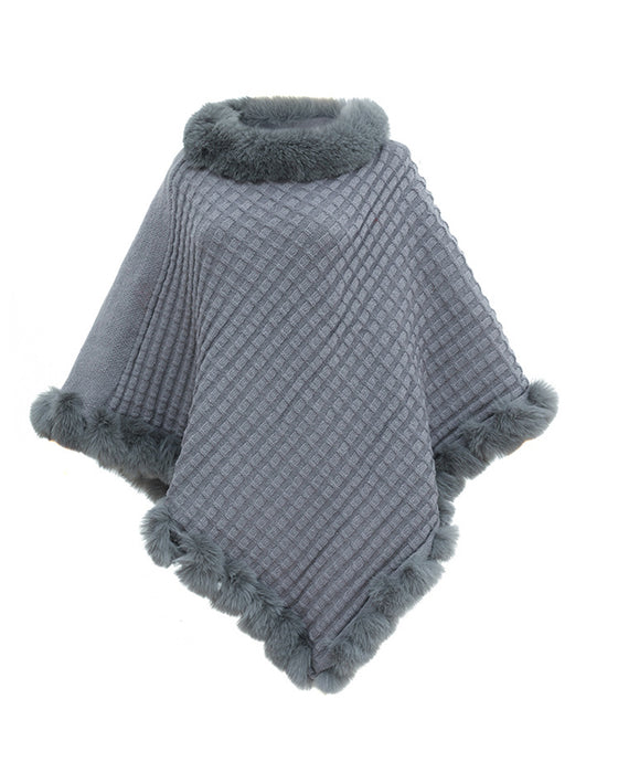 Ultra Warm Knitted Woman Scarf