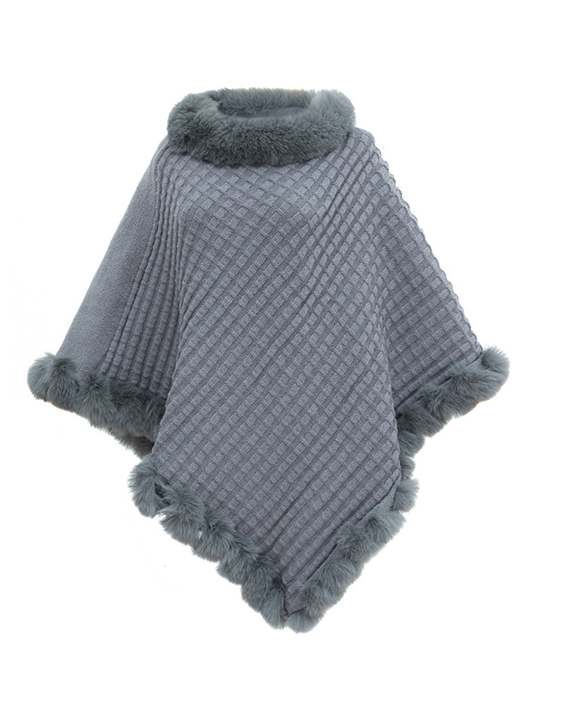 Ultra Warm Knitted Woman Scarf