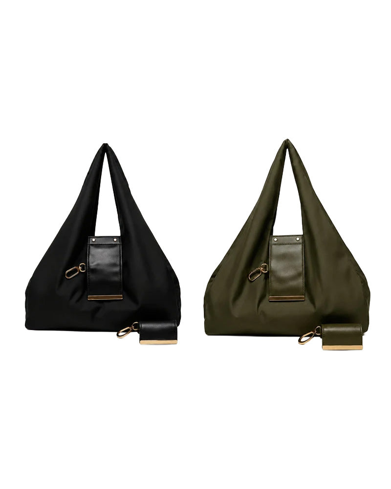 Charm Transformable Bag – Stylish Vegan Leather Tote & Keychain Charm