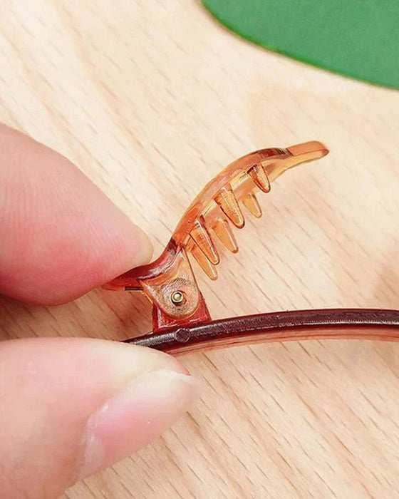 Double Bangs Hairstyle Hairpin