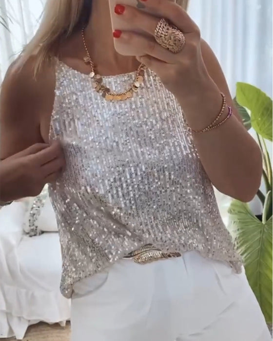 Casual front-back reversible camis