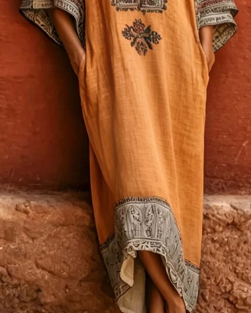 Bohemian Loose Casual Dress
