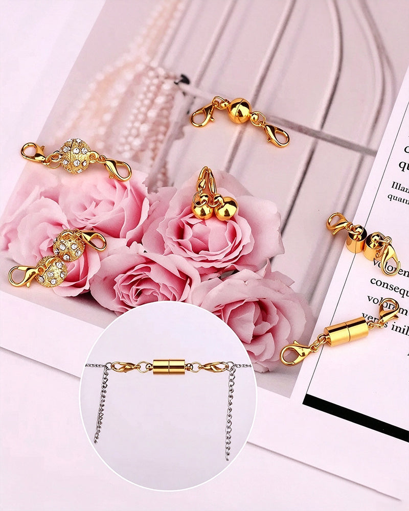 12 Pack Magnetic Necklace Clasps and Closures