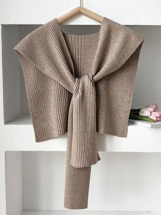 Casual Versatile Solid Color Shawl Scarf For Women