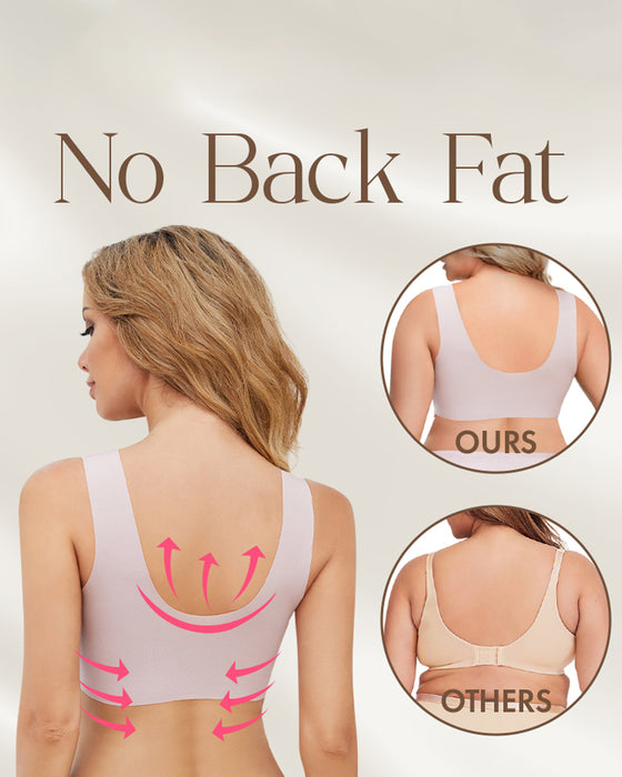 Seamless Sexy Push Up Wireless Bra