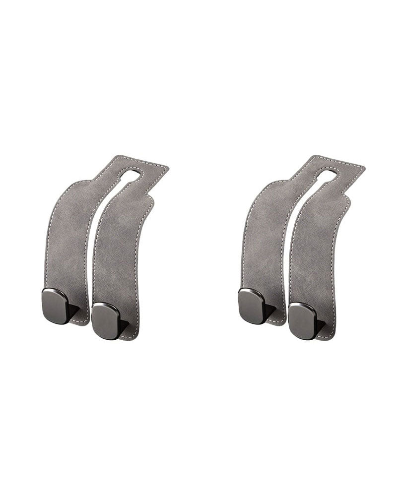 Suede Leather Car Seat Hook