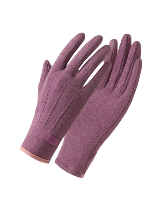 Warm And Windproof Gloves With Touchscreen Function And Anti-Slip Grip