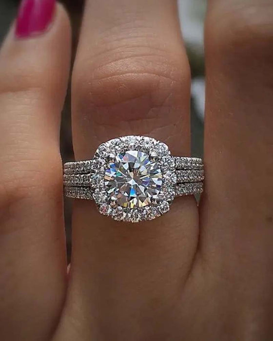 JJ CHIC Full Pavé Ring