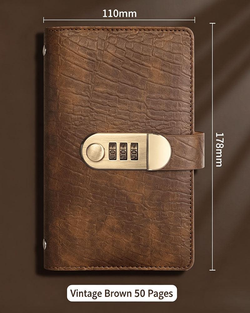 Combination Lock Cash Book