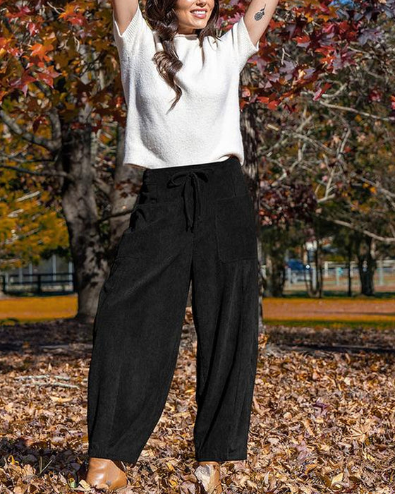 Women’s Corduroy Wide Leg Pants