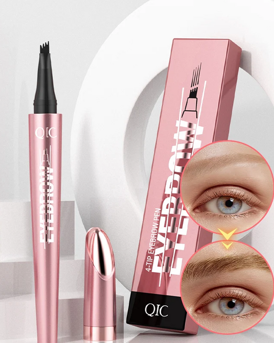 Four-claw liquid eyebrow pencil