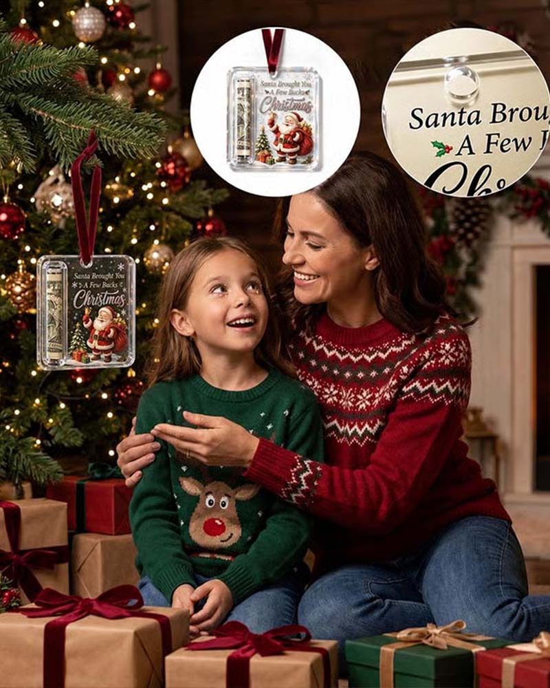 Christmas Cash Gift Ornament