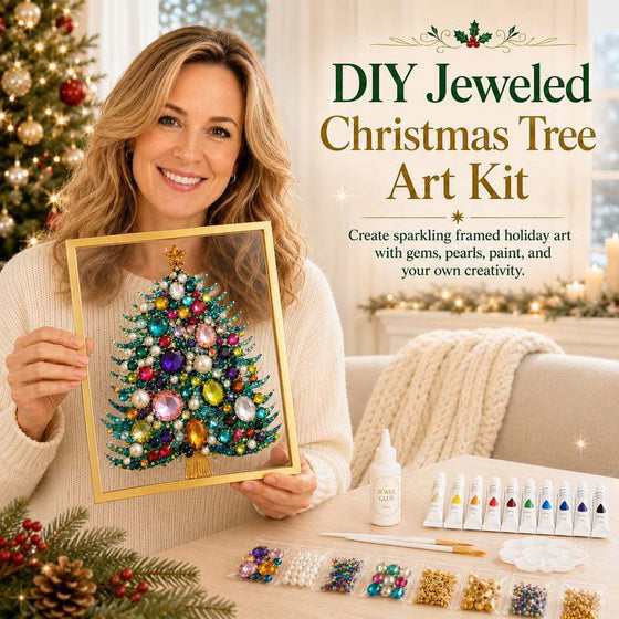 DIY Jewelry Christmas Tree Set