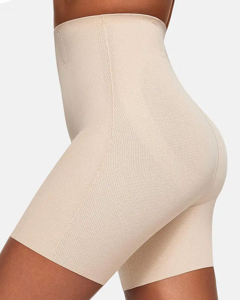 Tummy Control Shapewear Breathable Comfortable Shorts for Women Butt Lifting Body Shaper Shorts High Waisted Seamless Girdles Under Dress