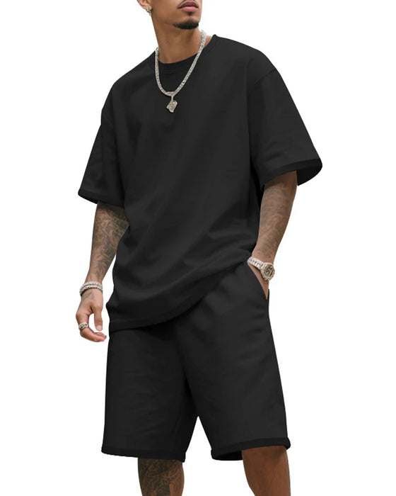Short Sleeve Shorts Two-Piece Set