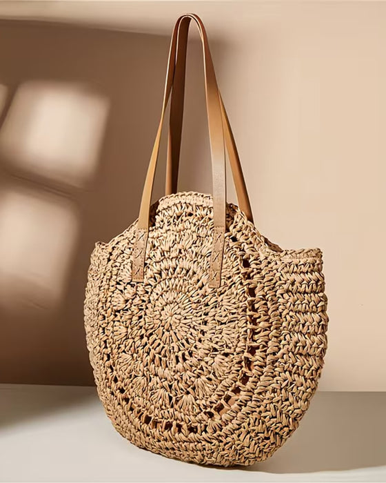 Handwoven Straw Bag
