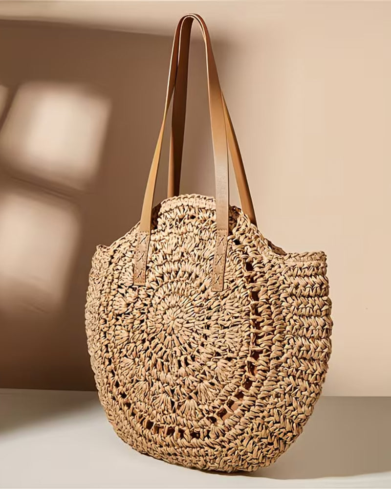 Handwoven Straw Bag