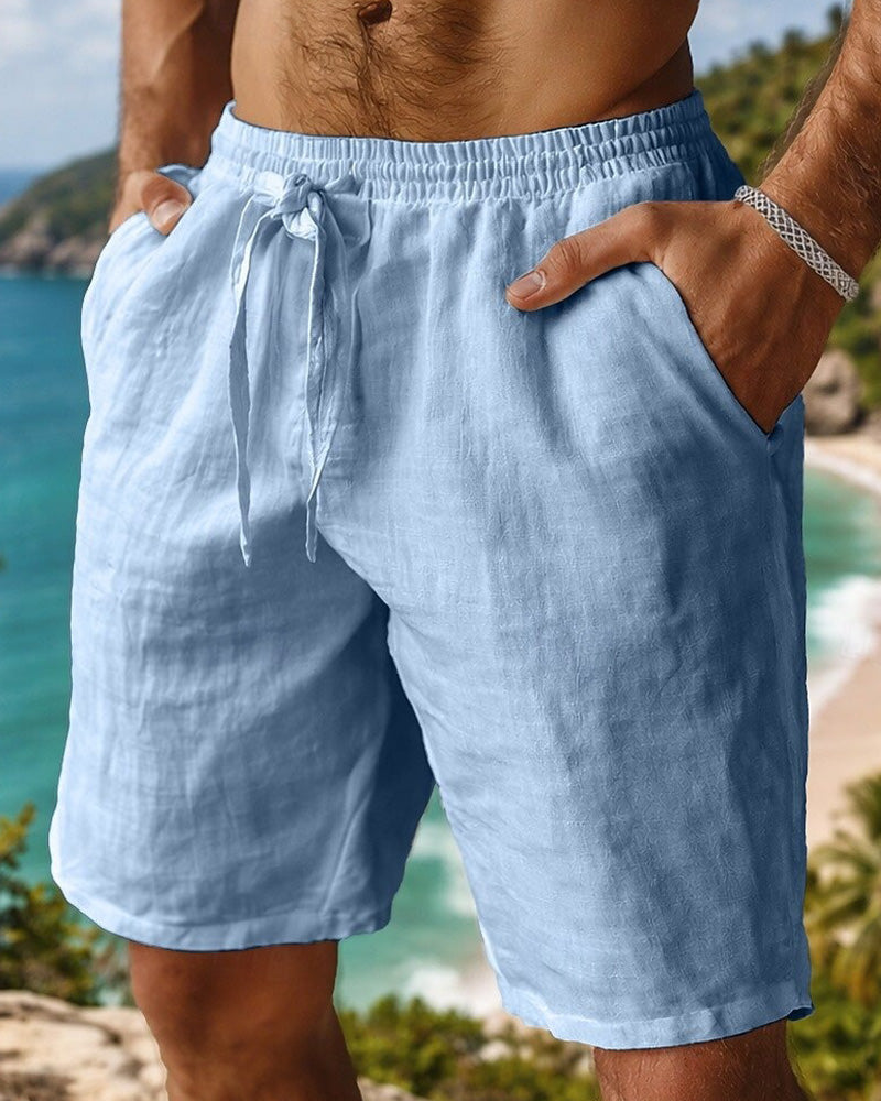Pure Cotton Beach Five-Point Casual Shorts
