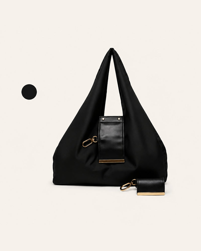 Charm Transformable Bag – Stylish Vegan Leather Tote & Keychain Charm