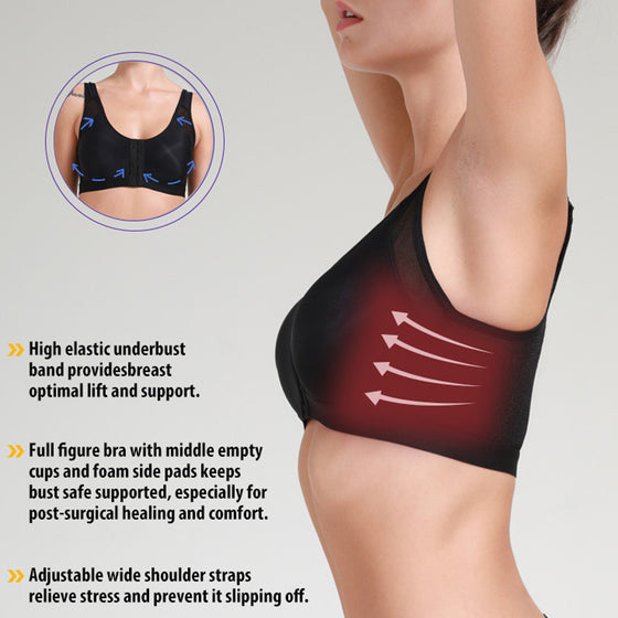 🔥Sutien din bumbac cu ridicare respirabilă