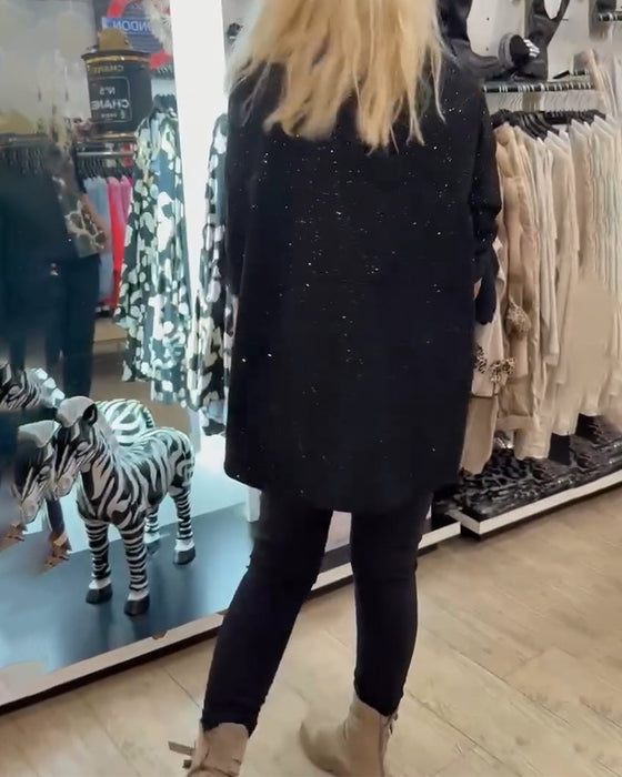 Collared Pocket Patchwork Print Shirt