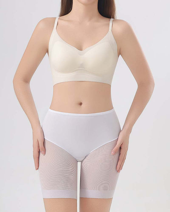 Women's Mid-Waist Thong Panties