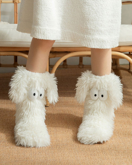 Winter Sherpa Floor Socks