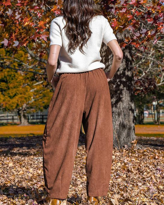 Women’s Corduroy Wide Leg Pants