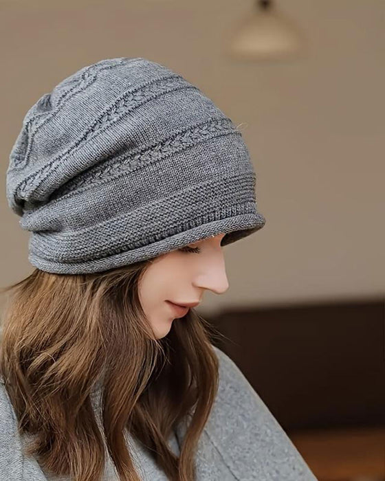 Solid Color Slouchy Beanie