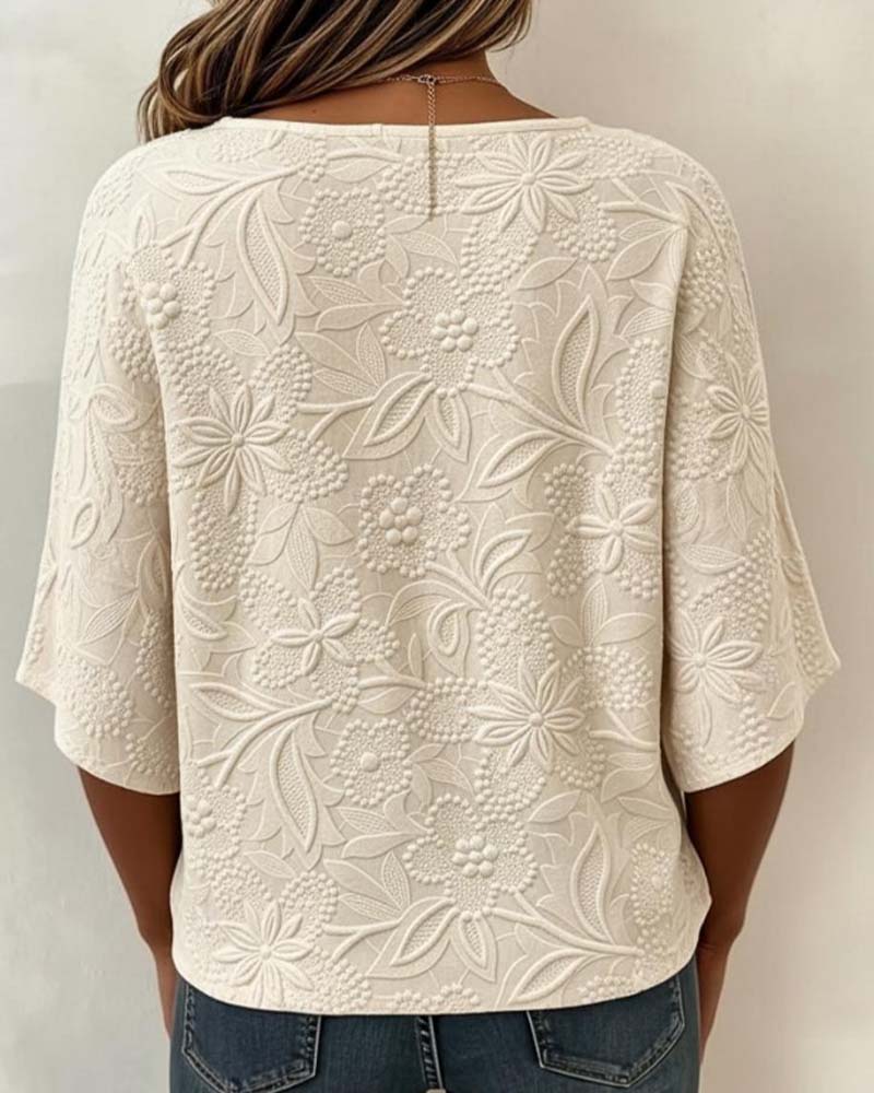 Women's Casual Floral Blouse