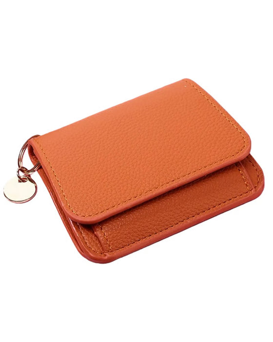 Women's Elegant Minimalist Short Slim Wallet