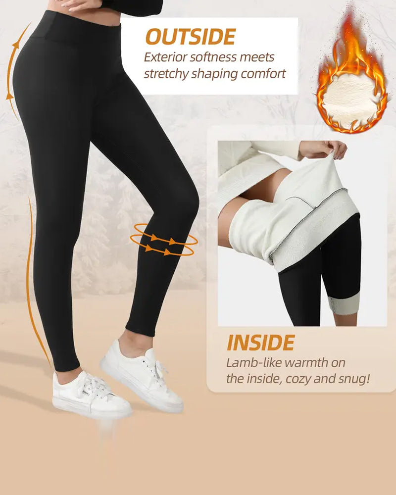 Warm High Waist Cozy Lined Leggings
