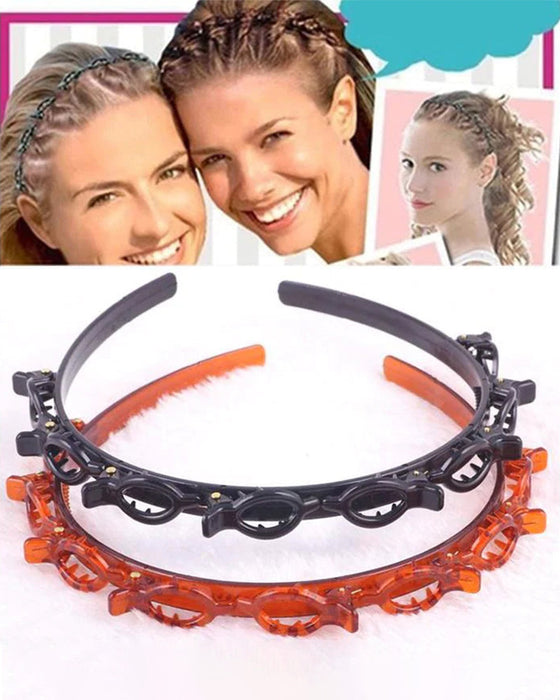 Double Bangs Hairstyle Hairpin