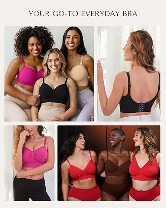 Wireless Comfy Bra for Women Seamless Bra