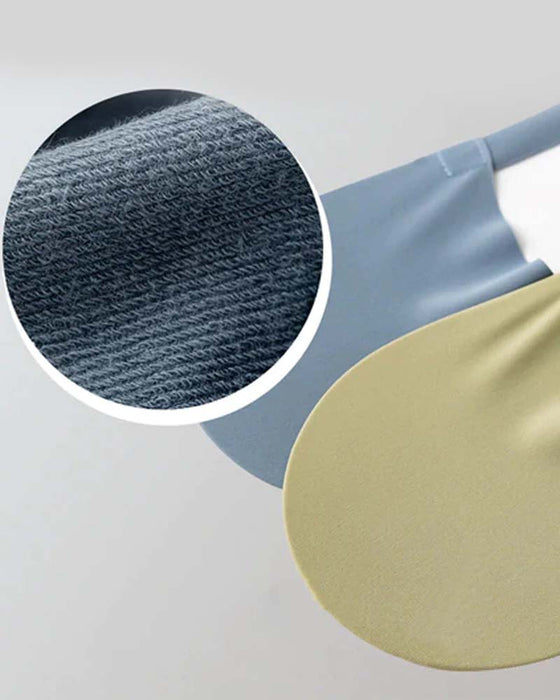 Anti-slip invisible cotton socks