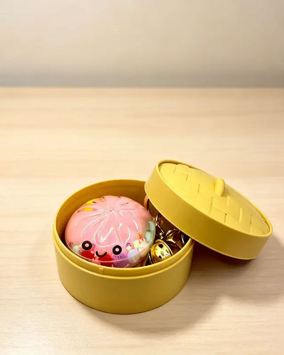 Glitter Sand Dumpling Keychain