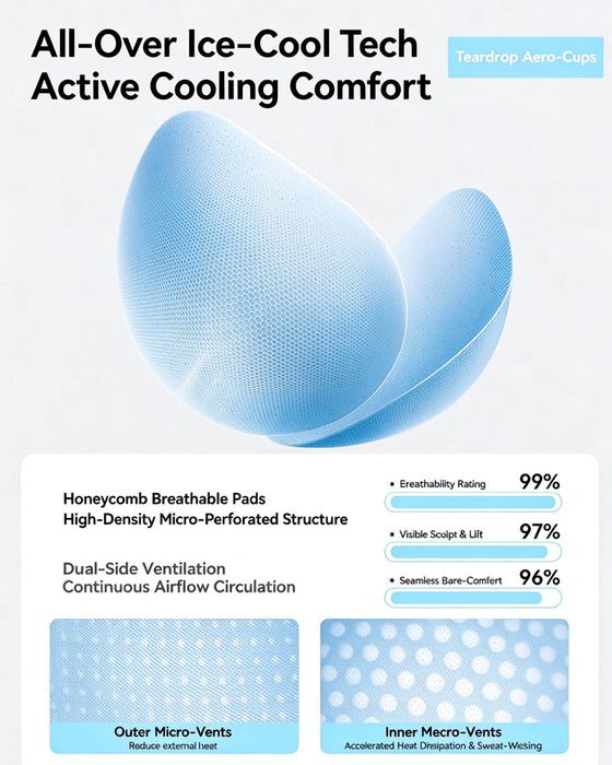 Cooling Tummy Control Butt-Lift Shapewear Bodysuit
