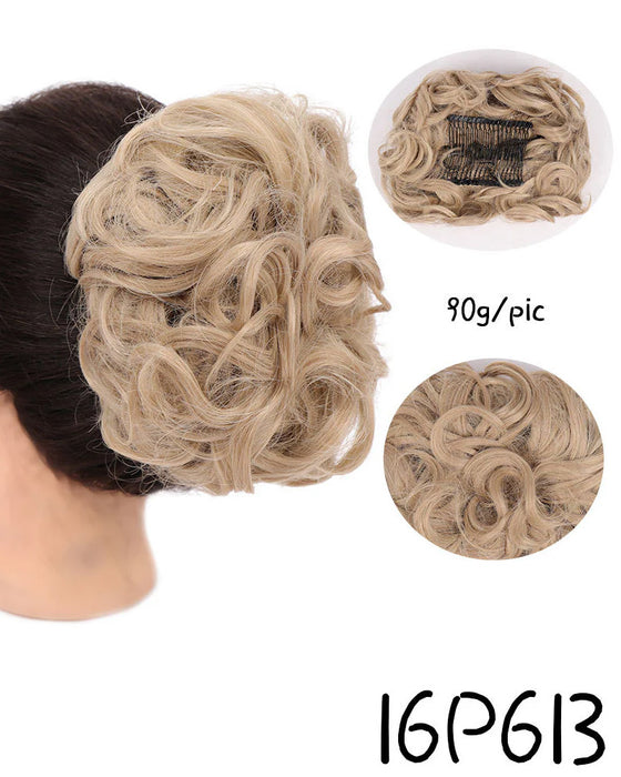 Curly Chignon Comb Clip
