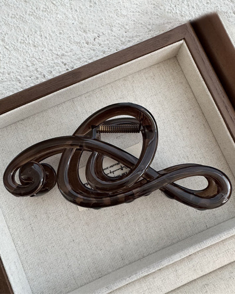 Musical Note Hair Clip