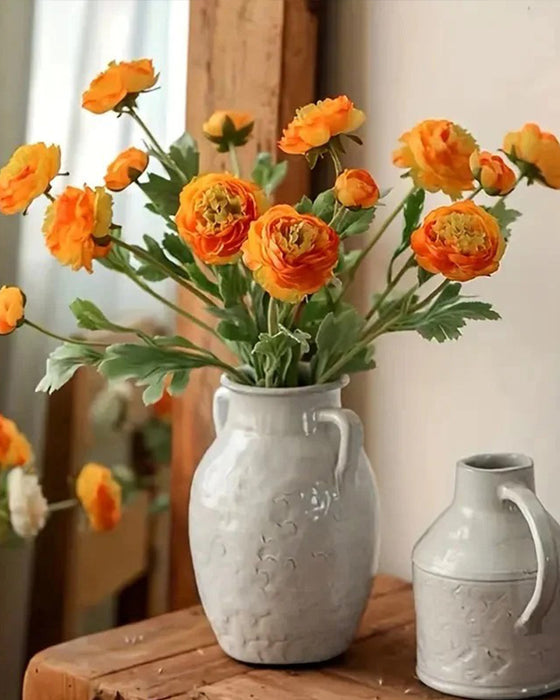 Artificial Peony Flower - UV Resistant, Waterproof, Windproof