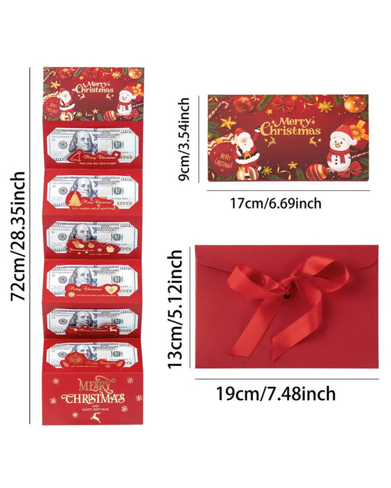 Christmas Money Gift Envelope