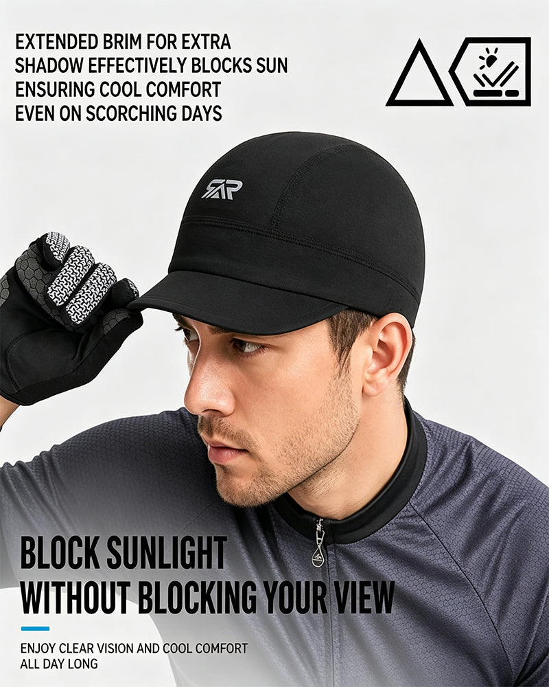 Quick-Dry Breathable Sun Visor Cycling Cap