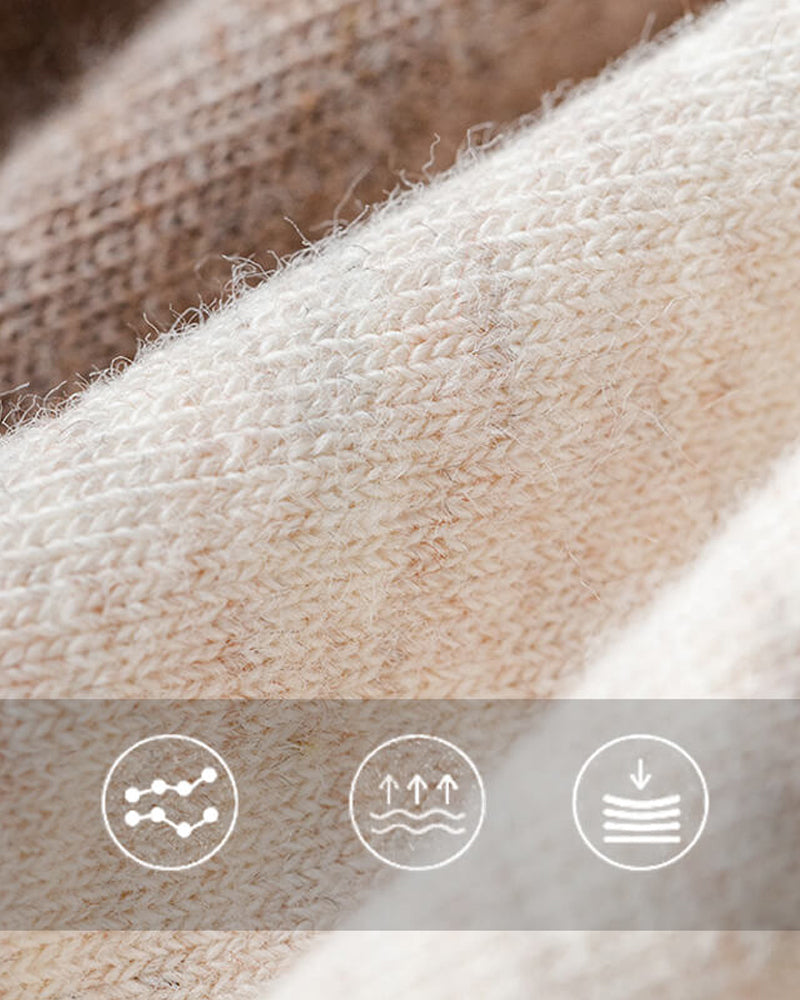 Half-High Neck Knitted Sweater